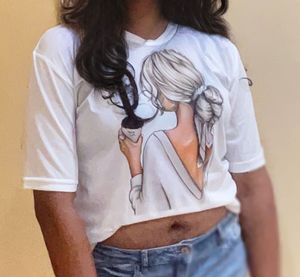 White Girly T- Shirt 🤍