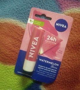 Pink tinted Watermelon Flavored Lipbalm