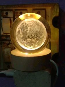 Moon Crystal Planet Table Lamp pack of 1
