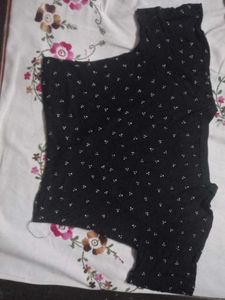 Black Printed T-Shirt