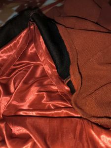 Orange Long Sleeve Dress