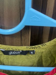 new globus Green Printed Kurta