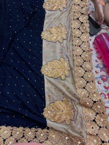 Elegant Embellished Saree