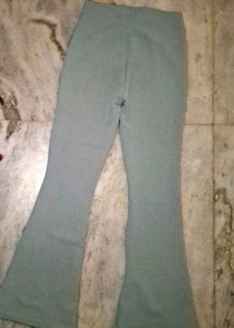 Light Blue Flared Leggings