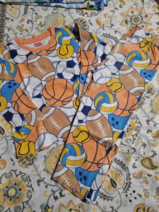 Sports Balls Pajama Set