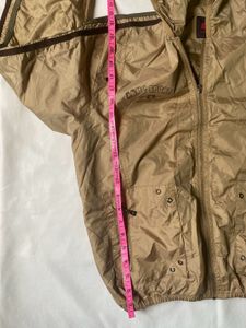 windbreaker brown jacket
