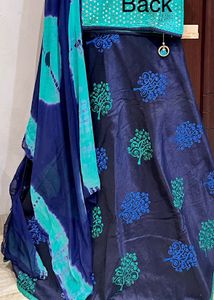 Blue Designer Lehenga Choli Set