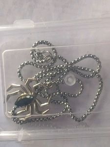 Spider Pendant Necklace