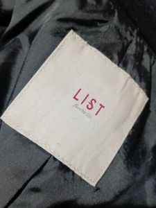 Dark Blue Imported Overcoat