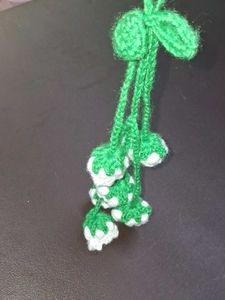 Handmade Flower Keychain For Car