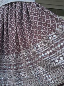 Lavender Lehnaga Choli