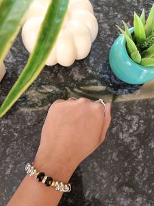 Black Beads Bracelet 🖤