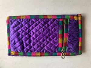 Embroidered Wallet/Pouch/Clutch