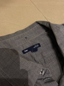 GAP Gray Long Sleeve Shirt