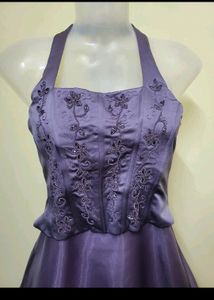 Y2K Corset Bollywood Gown