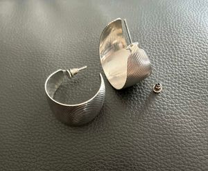 Silver Hoop Earrings