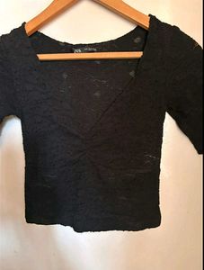 ZARA BEAUTIFUL LACE TOP