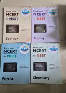 Know Your NCERT NEET Books - All Subjects