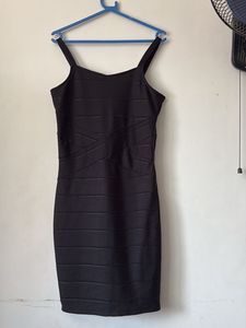Sexy Bandage Black Dress