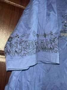 Blue Graphic T-Shirt