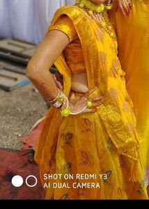 Yellow Ethnic Skirt