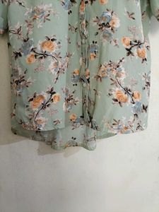Unused Pastel Green Shirt