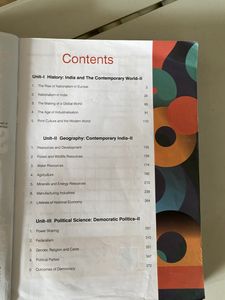 Xam Idea Social Science Class 10