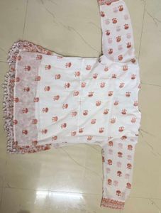 Floral Print Tunic Top