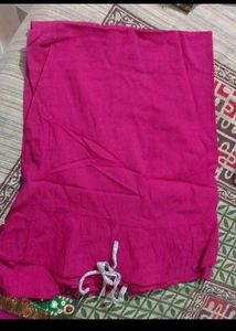 Pink Embroidered Saree