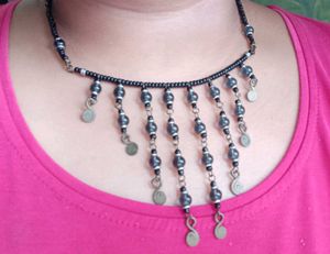Beaded Dangle Necklace