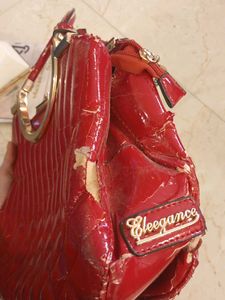 Red Elegance Handbag