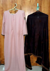 Pakistani Kurti With Dupatta Set