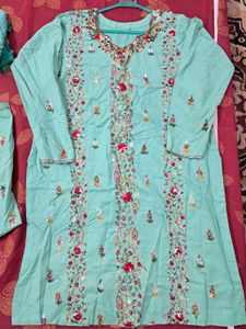 Combo Of Kurta Set And Kurti