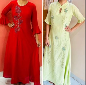 Combo Of Long Kurtis