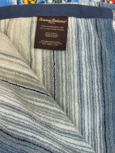 Striped Blue Towel