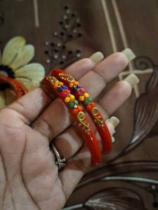 Red & Gold Bangles