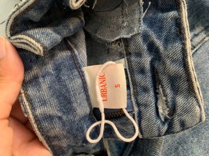 Ripped Jeans - Light Wash Blue