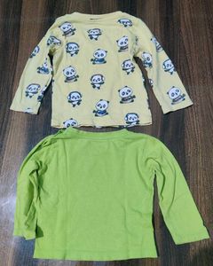 Panda Long Sleeve T-Shirt Bundle