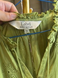 Ritu Kumar Green dress