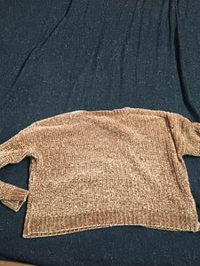 Brown Knit Sweater