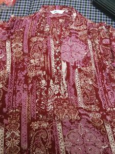 Paisley Print Top