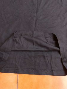 pure cotton black top for 5-6 years old