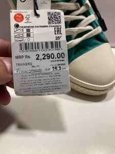 Zara Green Sneakers 39 SIZE ORIGINAL BRAND NEW 🆕