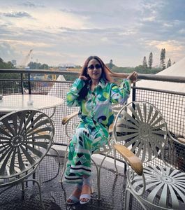 Green Colour Co-ord Set