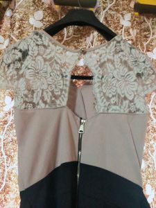 Elegant Lace Detail Dress