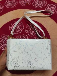 Marble Design Sling Bag
