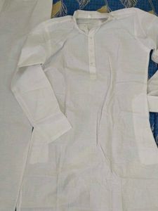 White Cotton Kurta  for Holi time masjid ,churc