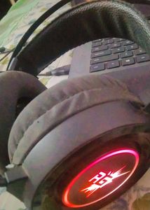 Red Gear Gaming Headphones (RGB)