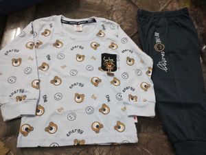 Cute Bear Pajama Set