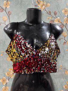Women Sequin Bralette